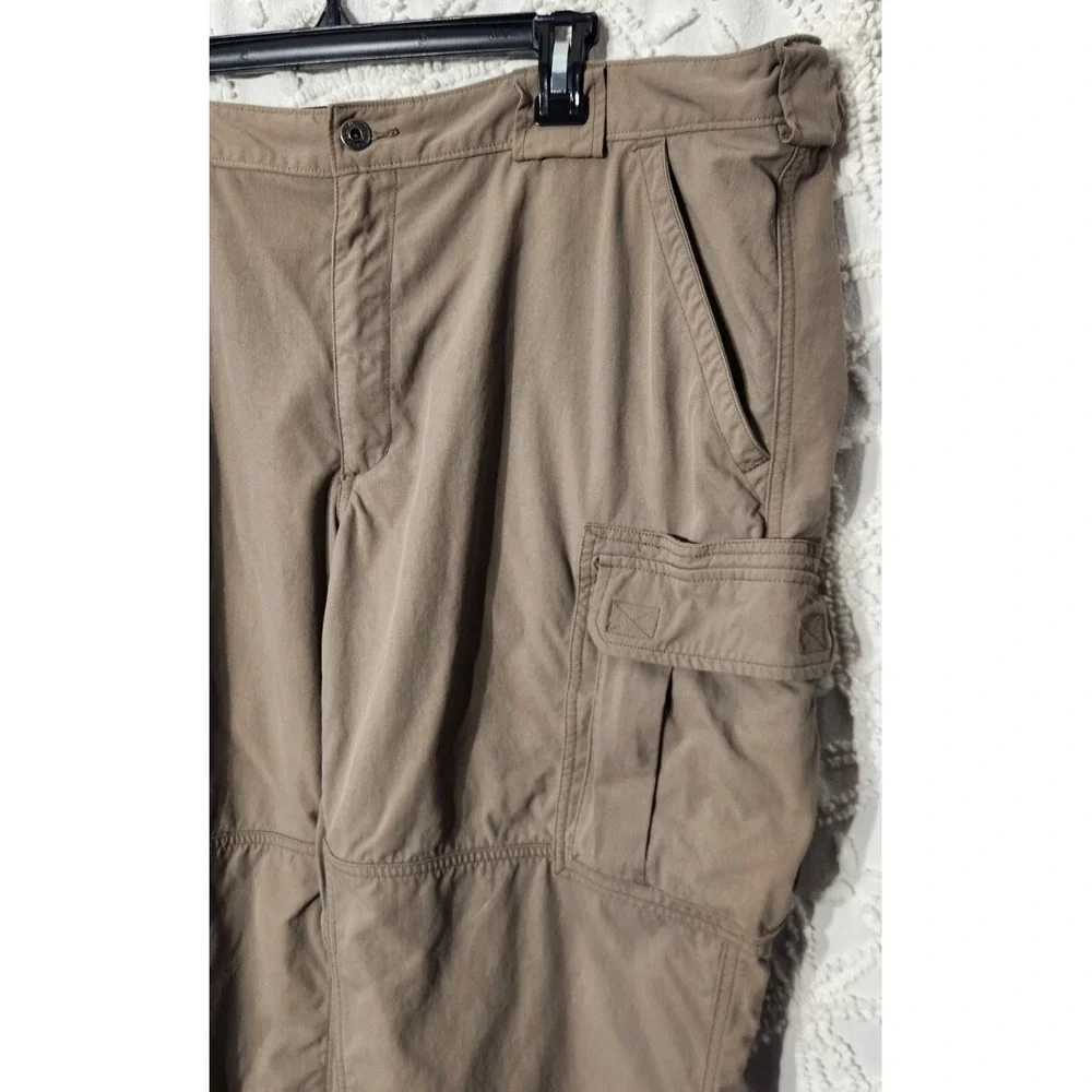 Duluth Trading Mens Cargo Pants Size XXL Khaki Workwear‎ Outdoor Relaxed